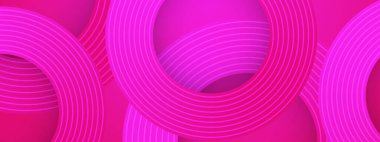 Posta, Arkaplan, Banner, Ad, Promo, Davetiye, Etc için Geometrik Çizgilerle Soyut Pembe Sancak Tasarımı İdeal