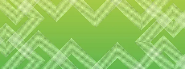 Posta, Arkaplan, Banner, Ad, Promo, Davetiye, Etc için Geometrik Biçimli Yeşil ve Beyaz Basit Afiş