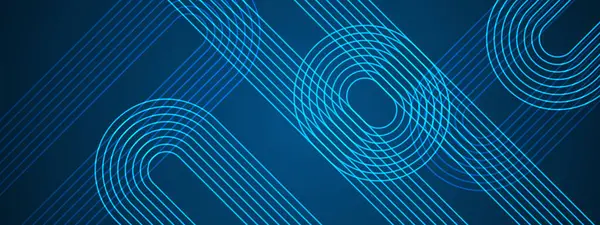 Posta, Arkaplan, Banner, Ad, Promo, Davetiye, Etc için Geometrik Biçim İdeal Mavi Basit Sancak