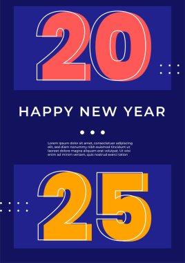 Hoşgeldiniz 2025 Modern Yıllık Rapor Şablonu