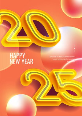 Turuncu Sarı ve Beyaz Soyut Geometrik Kapak Posteri Tasarımı Arkaplan