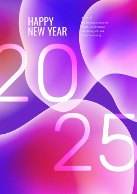 2025 Mor Menekşe ve Pembe Modern Yıllık Rapor Şablonu