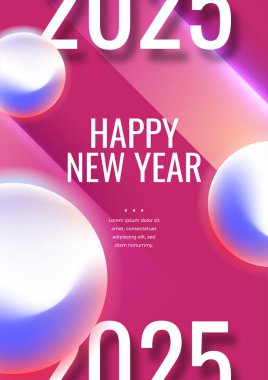 Pembe Mavi ve Beyaz Modern Yıllık Rapor Şablonu