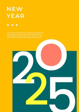 Yeşil Sarı ve Beyaz 2025 Modern Yıllık Rapor Şablonu