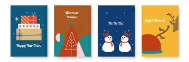 Noel Simgeleriyle Kutlama Kartları