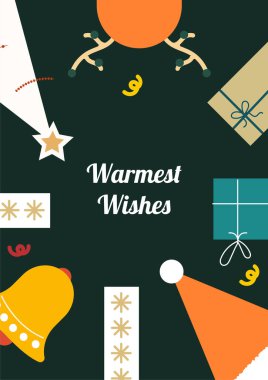 Renkli Element Soyut Tasarım Kutlama Anları