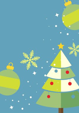 Şölen dekorlu, büyüleyici bir Noel kartı. Tatil Neşe ve Kutlamanın Özünü Yakalıyorum