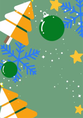 Renkli Element Soyut Tasarım Kutlama Anları