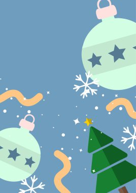 Noel Mesajlı Renkli Soyut Tasarım. Tasarım ve Yaratıcı Projelerde Mutluluk, Pozitiflik ve Kutlama İçin Mükemmel