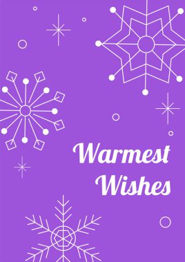 Noel Elemen Dekorasyonlu Noel Kartı