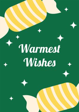 Renkli Chrismast elementiyle Neşeli Kutlama Grafiği. Kutlama ve Kutlama Temaları, Olumlu ve Mutluluk Taşıma İçin İdeal