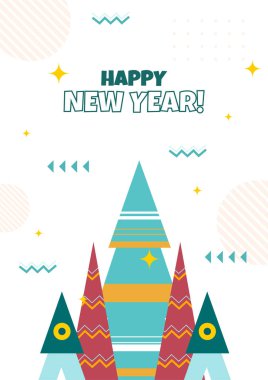 Renkli Element Soyut Tasarım Kutlama Anları