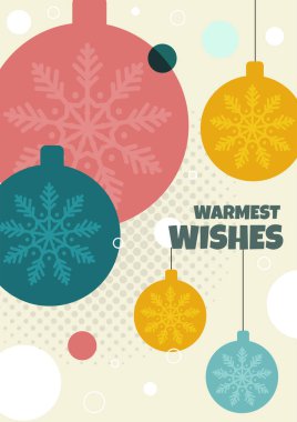 Noel Elementiyle Zarif Tatil Selamlaması