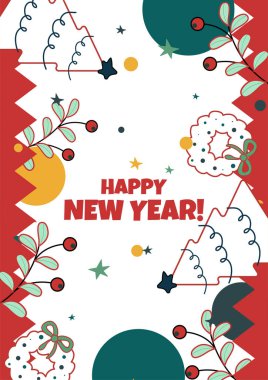 Noel Elementiyle Zarif Tatil Selamlaması