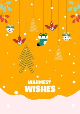 Renkli Element Soyut Tasarım Kutlama Anları