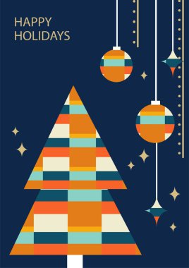 Noel Çelengi İllüstrasyon Tatil Sezonu