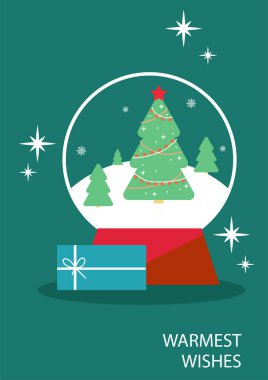 Noel Elementiyle Zarif Tatil Selamlaması