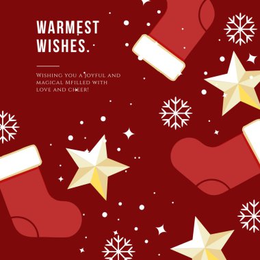 Renkli Chrismast elementiyle Neşeli Kutlama Grafiği. Kutlama ve Kutlama Temaları, Olumlu ve Mutluluk Taşıma İçin İdeal