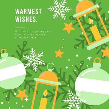 Noel Mesajlı Renkli Soyut Tasarım. Tasarım ve Yaratıcı Projelerde Mutluluk, Pozitiflik ve Kutlama İçin Mükemmel