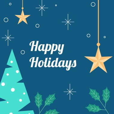 Noel Mesajlı Renkli Soyut Tasarım. Tasarım ve Yaratıcı Projelerde Mutluluk, Pozitiflik ve Kutlama İçin Mükemmel