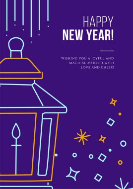 Renkli Element Soyut Tasarım Kutlama Anları