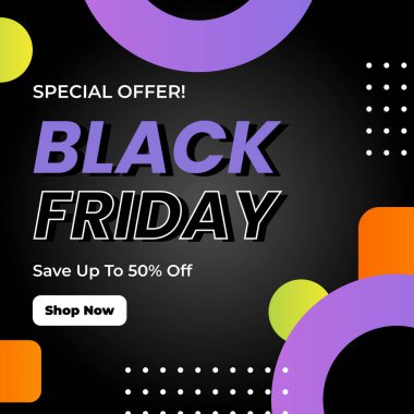 Heyecanlı Kara Cuma Özel Önerisi Tanıtım Postası