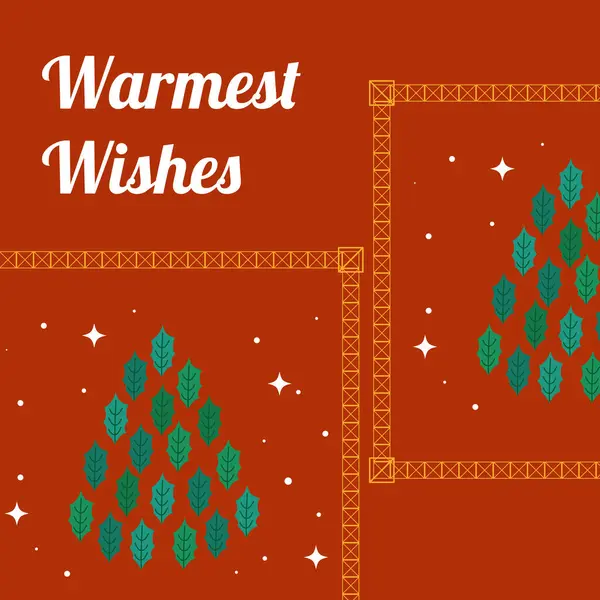 Renkli Noel Ağacı Tasarımı ve Festivalsel Tipografi Sanatı. Kutlama kartları, bayram dekorasyonu ve mevsimlik tasarımlar için mükemmel..