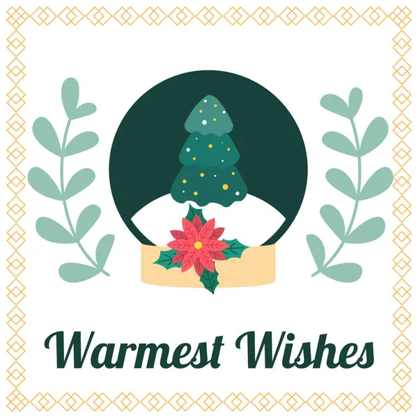 Şölen dekorlu, büyüleyici bir Noel kartı. Tatil Neşe ve Kutlamanın Özünü Yakalıyorum