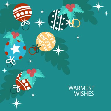 Noel Elementiyle Zarif Tatil Selamlaması