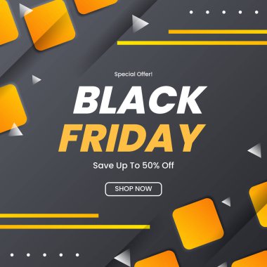 Canlı Kara Cuma İndirim Teklifi İlan. Özel Teklif% 50 'ye varan indirimler, Müşterileri Tasarruf Avantajı Almaya Teşvik Ediyor