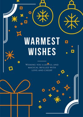 Renkli Chrismast elementiyle Neşeli Kutlama Grafiği. Kutlama ve Kutlama Temaları, Olumlu ve Mutluluk Taşıma İçin İdeal