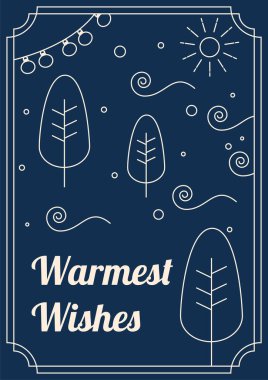 Renkli Chritsmas Hattı Şenlikli Tipografi Sanatı ile Ağaç Tasarımı. Kutlama kartları, bayram dekorasyonu ve mevsimlik tasarımlar için mükemmel..