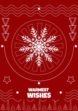 Chritsmas Hattı Tarz Kartı ile Noel Elementi Umutsuzluğu ve Tatil Dilekleri