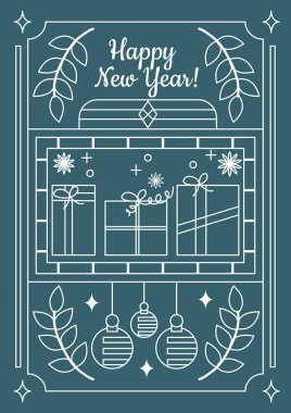 Chritsmas Satır Stili Metin Mesajlı Renkli Soyut Tasarım. Tasarım ve Yaratıcı Projelerde Mutluluk, Pozitiflik ve Kutlama İçin Mükemmel