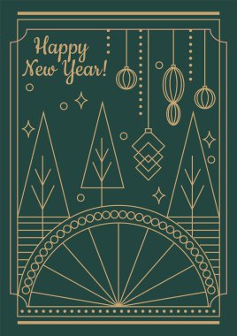 Renkli Chrismast elementiyle Neşeli Kutlama Grafiği. Kutlama ve Kutlama Temaları, Olumlu ve Mutluluk Taşıma İçin İdeal