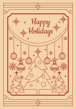 Chritsmas Satır Stili Metin Mesajlı Renkli Soyut Tasarım. Tasarım ve Yaratıcı Projelerde Mutluluk, Pozitiflik ve Kutlama İçin Mükemmel