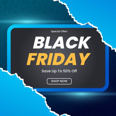 Canlı Kara Cuma İndirim Teklifi İlan. Özel Teklif% 50 'ye varan indirimler, Müşterileri Tasarruf Avantajı Almaya Teşvik Ediyor