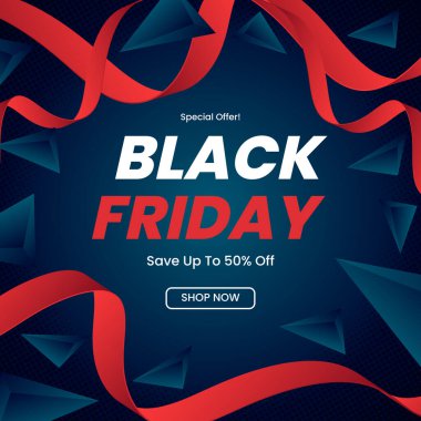 Kara Cuma Özel Teklif Tasarım Şablonu