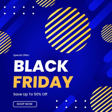 Özel Teklif Kara Cuma İndirim Tasarımı. Perakendeciler ve Pazarlamacılar için Mevsimsel İndirimleri Desteklemek için Mükemmel