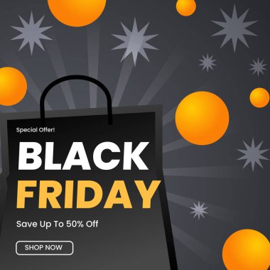 Heyecanlı Kara Cuma Özel Önerisi Tanıtım Postası