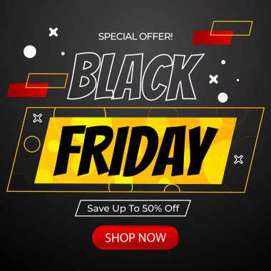 Canlı Kara Cuma İndirim Teklifi İlan. Özel Teklif% 50 'ye varan indirimler, Müşterileri Tasarruf Avantajı Almaya Teşvik Ediyor