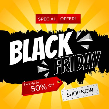 Heyecanlı Kara Cuma Özel Önerisi Tanıtım Postası