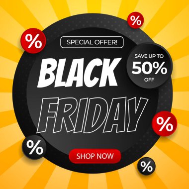 Heyecanlı Kara Cuma Özel Önerisi Tanıtım Postası