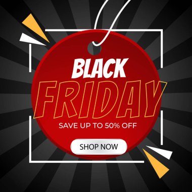 Kara Cuma Özel Teklif Tasarım Şablonu