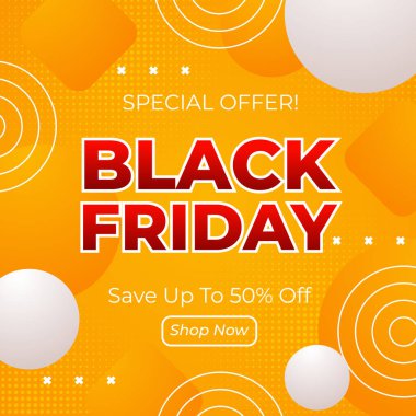 Kara Cuma Özel Teklif Tasarım Şablonu