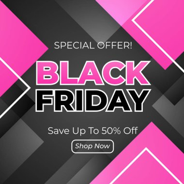 Kara Cuma Özel Teklif Tasarım Şablonu