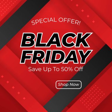 Kara Cuma Özel Teklif Tasarım Şablonu