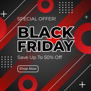 Kara Cuma Özel Teklif Tasarım Şablonu