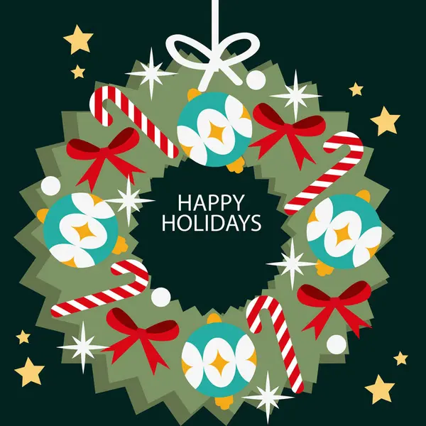 Noel Elementiyle Zarif Tatil Selamlaması