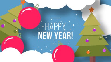 Bayramlık Ren Geyiği Noel Kartviziti ve Tatil Dilekleri. Neşeli bir Noel Papercut Tebrik Kartı ve Kağıt Kesiği Elementi. Bayram sevincini ve şenliği yaymak için mükemmel.